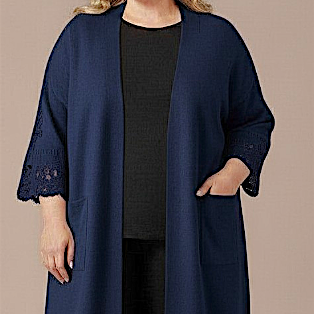 Maxi Cardigan effetto Lana Alina