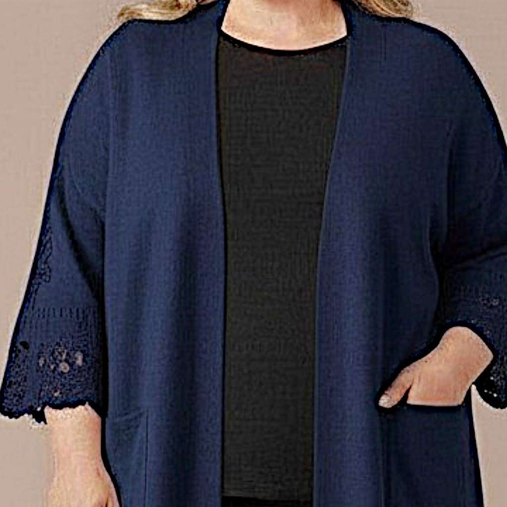 Maxi Cardigan effetto Lana Alina