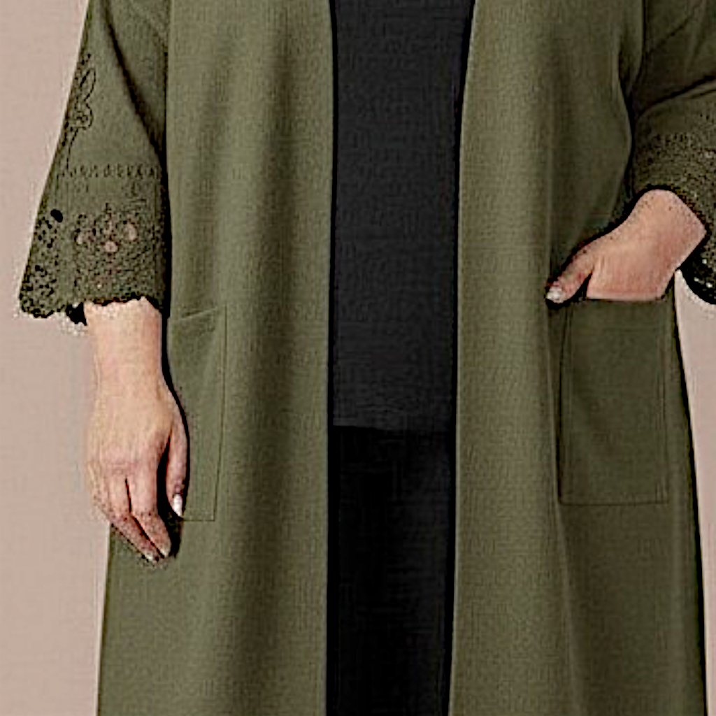 Maxi Cardigan effetto Lana Ambra