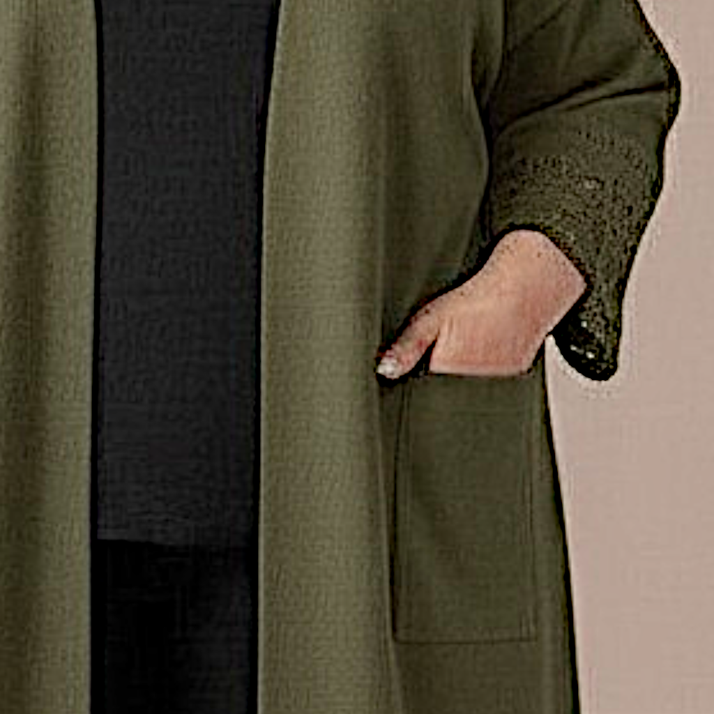 Maxi Cardigan effetto Lana Ambra