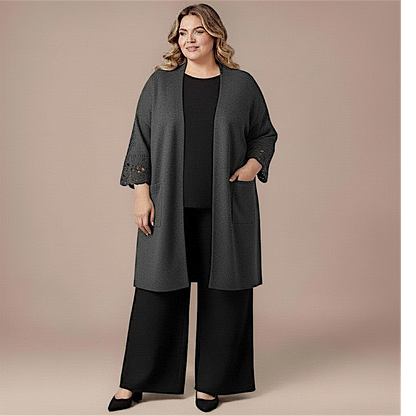 Maxi Cardigan effetto Lana Allegra