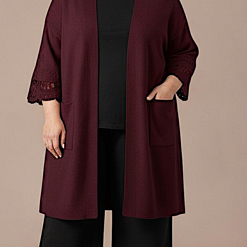 Maxi Cardigan effetto Lana Assunta