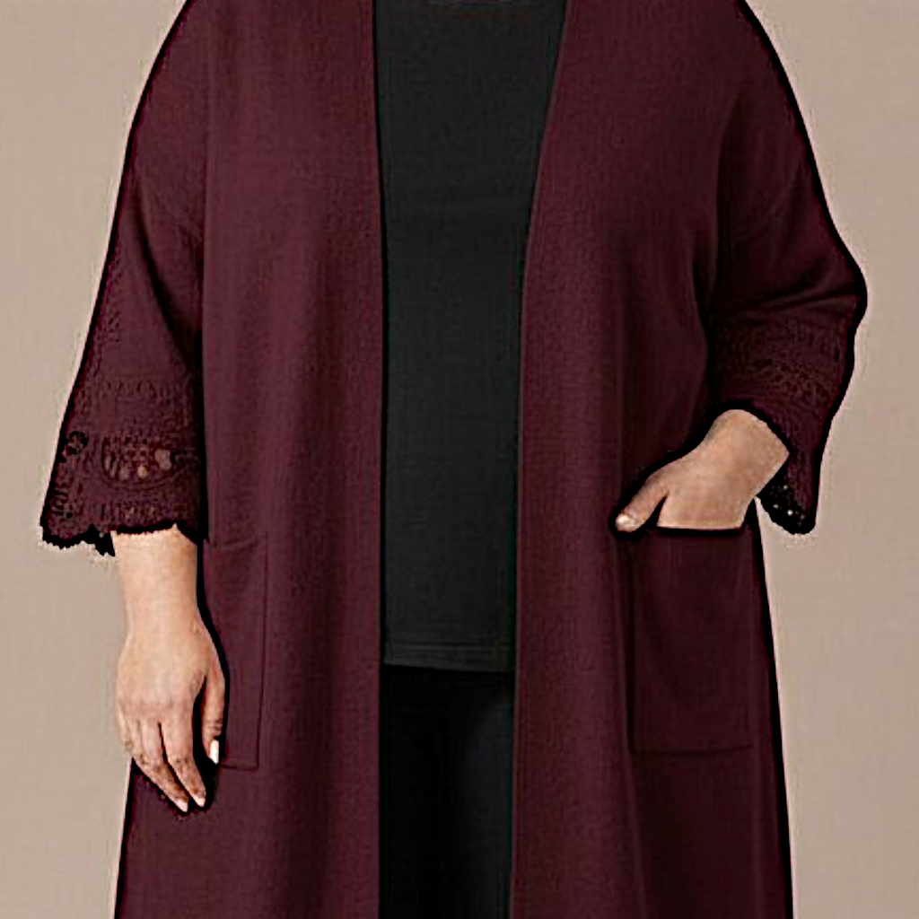 Maxi Cardigan effetto Lana Assunta