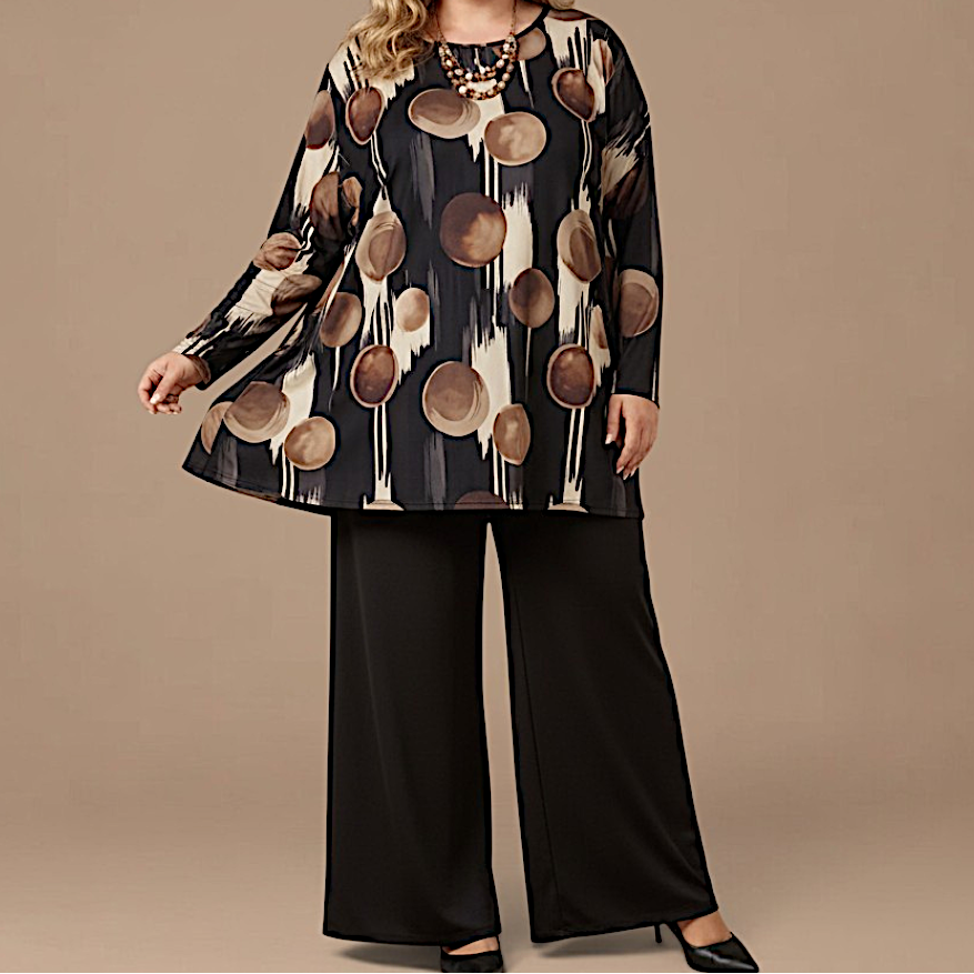 Maxi Maglia in Crepe  Anna