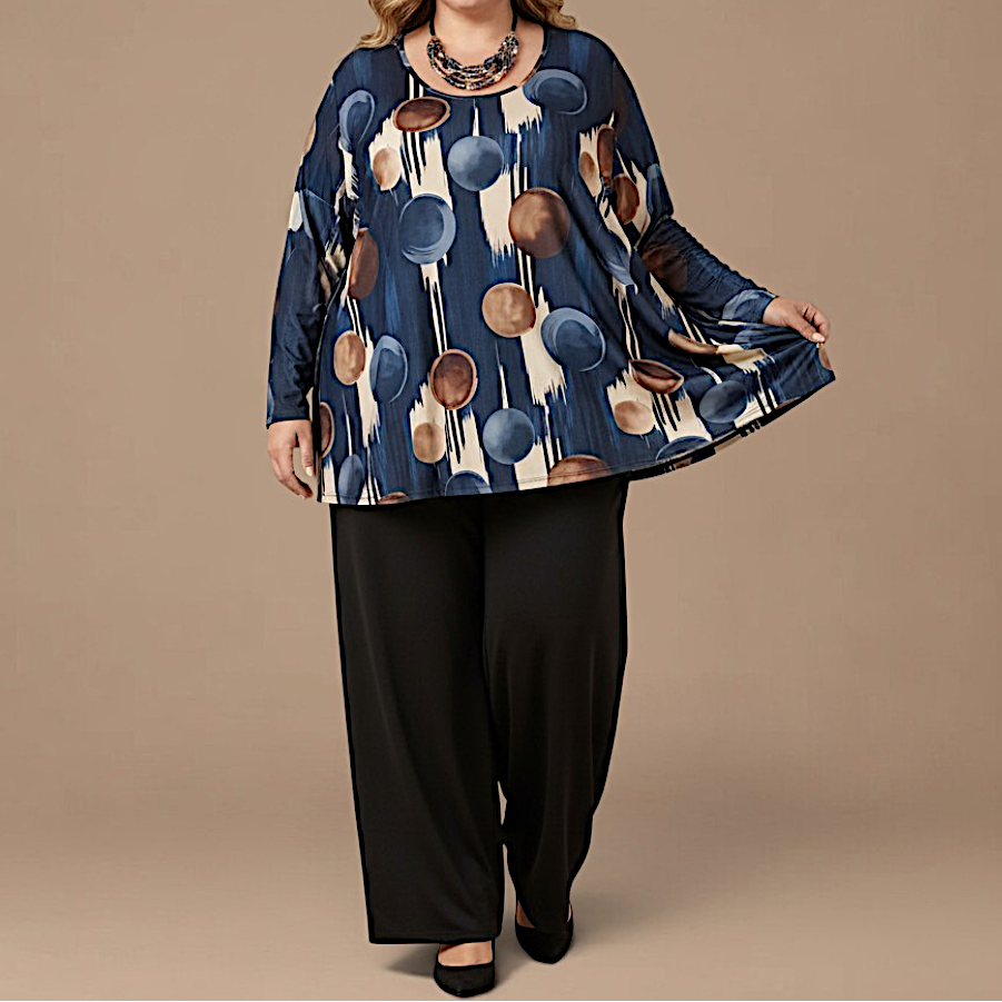 Maxi Maglia in Crepe  Anita