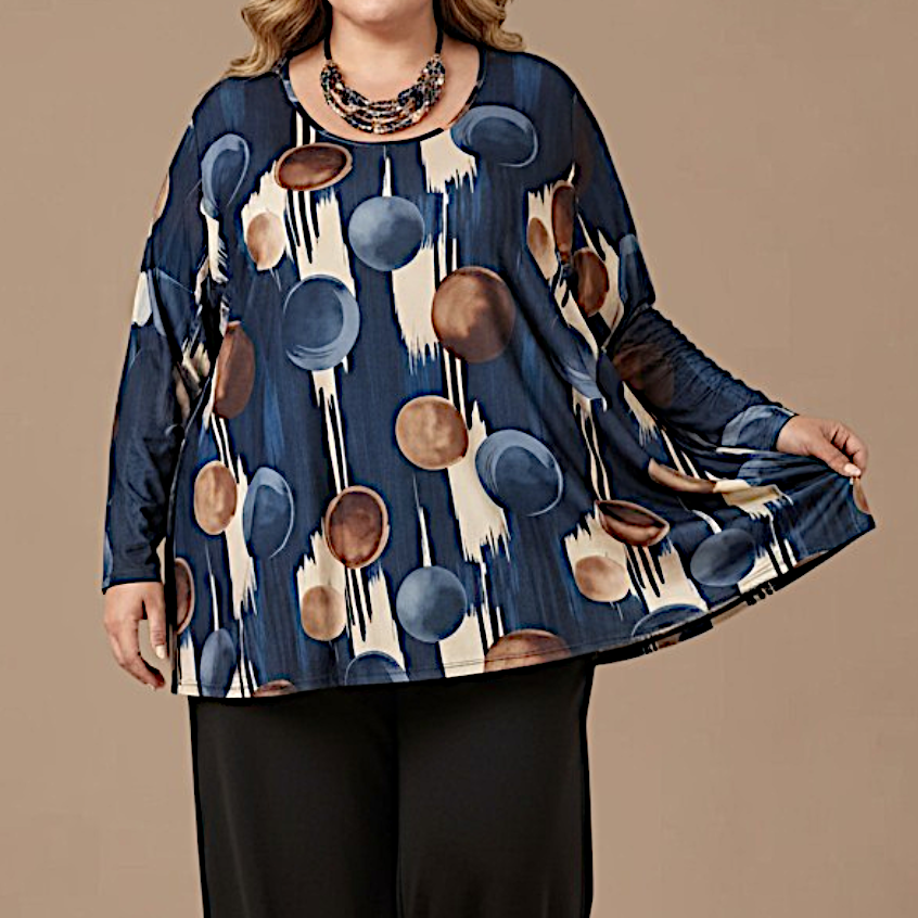 Maxi Maglia in Crepe  Anita