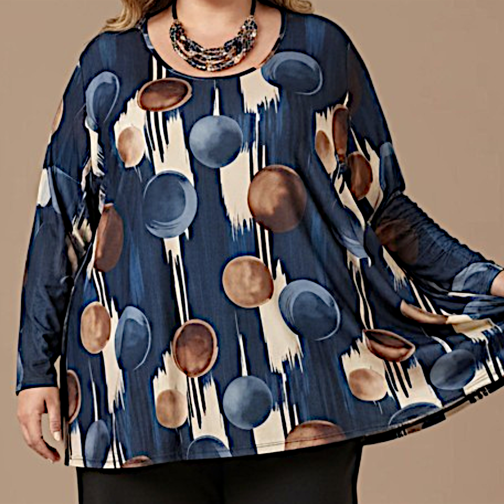Maxi Maglia in Crepe  Anita