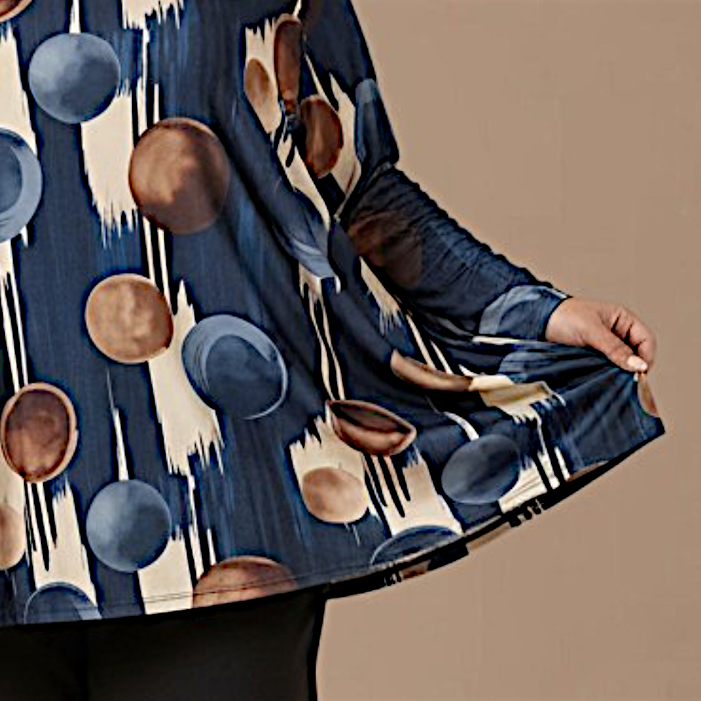 Maxi Maglia in Crepe  Anita