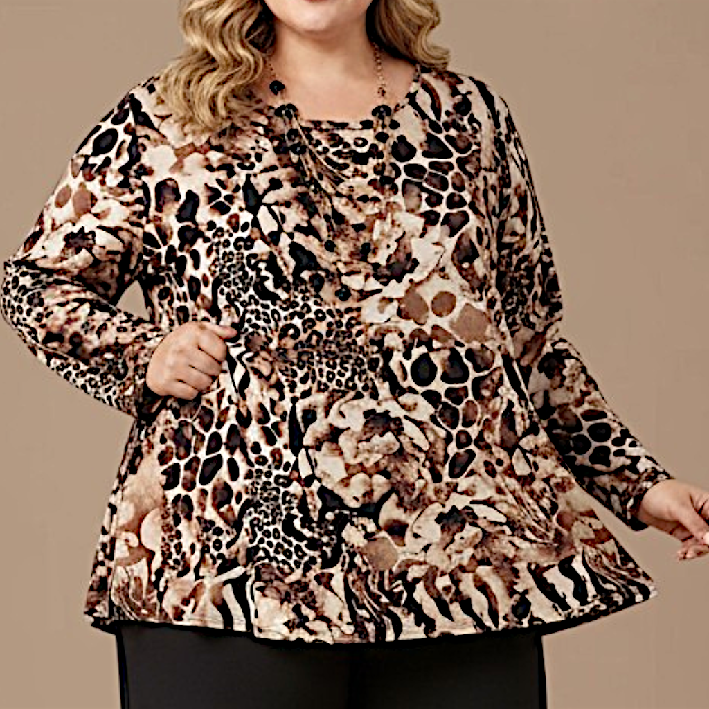Maxi Maglia in Crepe  Alma
