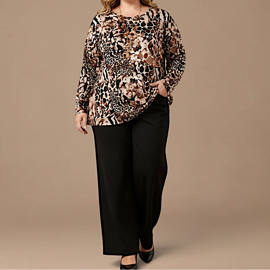 Maxi Maglia in Crepe  Alma