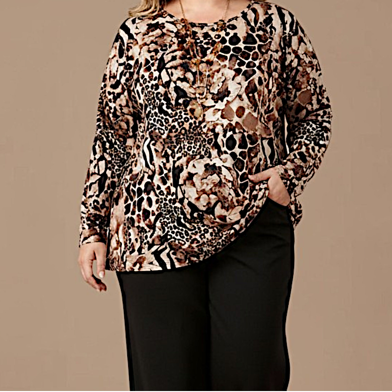 Maxi Maglia in Crepe  Alma