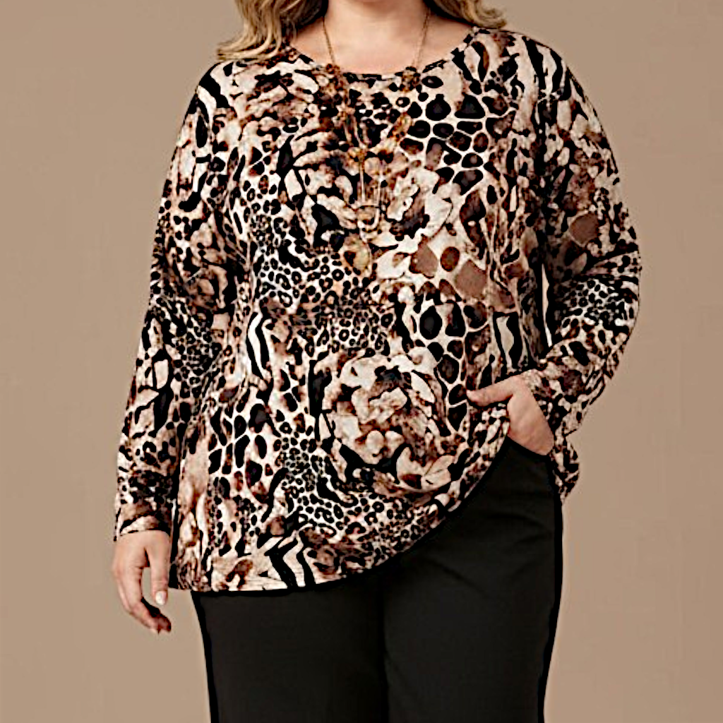 Maxi Maglia in Crepe  Alma