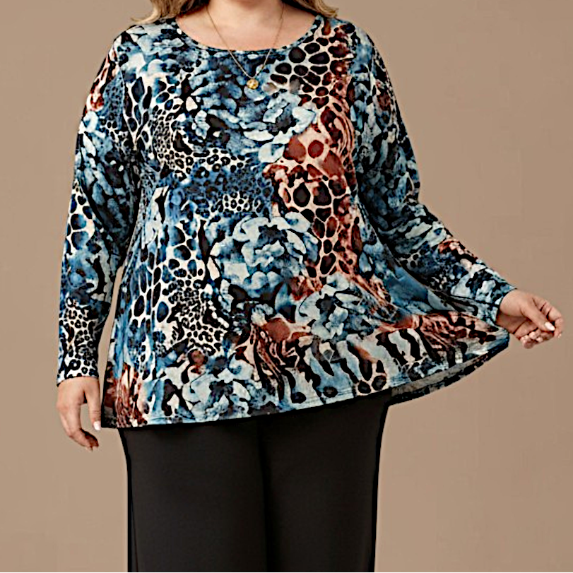 Maxi Maglia in Crepe  Antonia