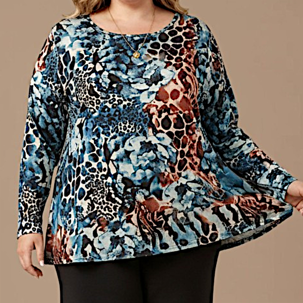 Maxi Maglia in Crepe  Antonia