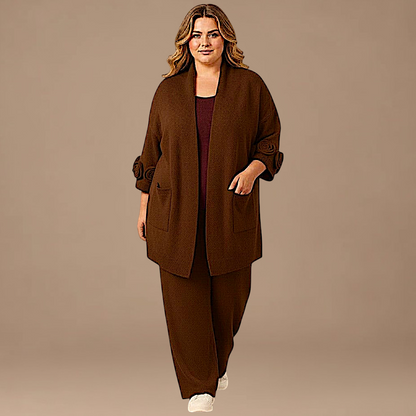 Maxi Cardigan effetto Lana Placida