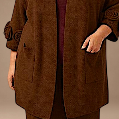 Maxi Cardigan effetto Lana Placida