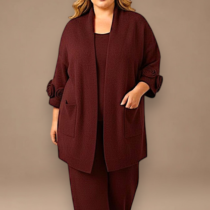 Maxi Cardigan effetto Lana Prisca