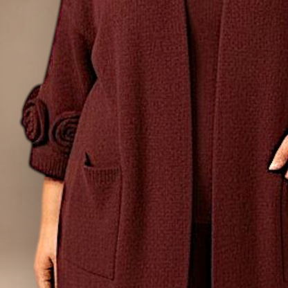 Maxi Cardigan effetto Lana Prisca