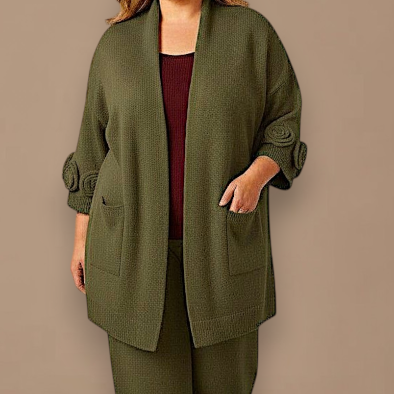Maxi Cardigan effetto Lana Pigi