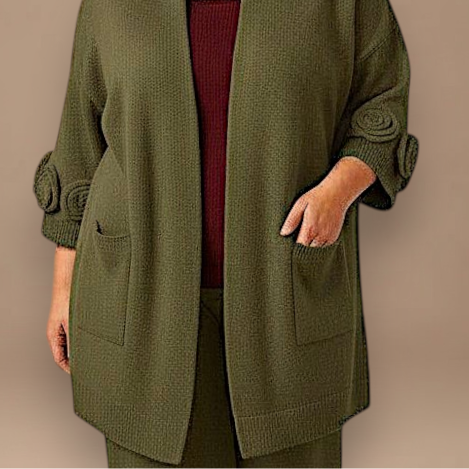 Maxi Cardigan effetto Lana Pigi