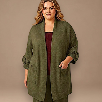 Maxi Cardigan effetto Lana Pigi