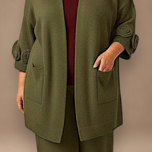 Maxi Cardigan effetto Lana Pigi