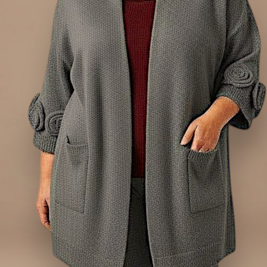 Maxi Cardigan effetto Lana Parsifal