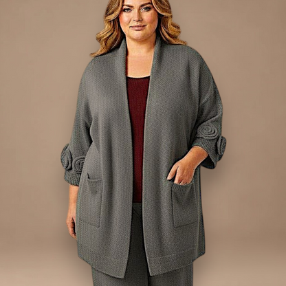 Maxi Cardigan effetto Lana Parsifal