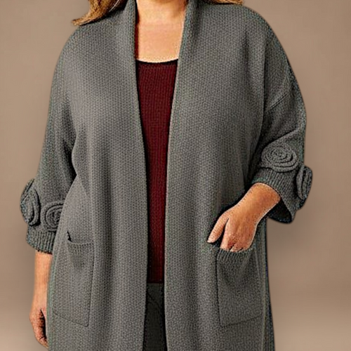 Maxi Cardigan effetto Lana Parsifal