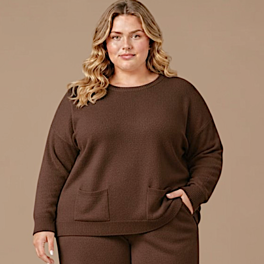Maxi Maglia effetto Lana Camilla