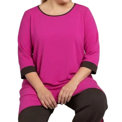 Maxi Maglia Girocollo Zira