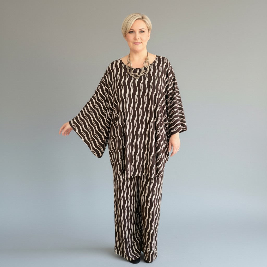 Maxi Maglia  Taglie Forti Elasticizzata Titti