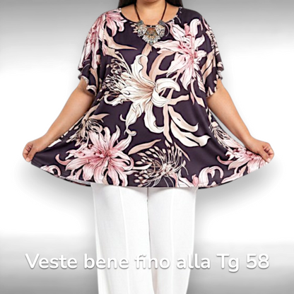 Maxi Maglia  Taglie Forti Elasticizzata Polly