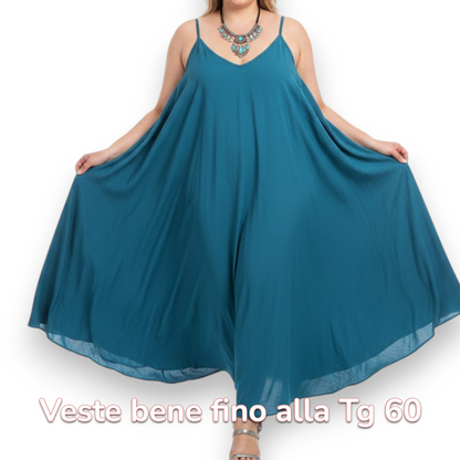 Maxi Abito 100% Viscosa Raula