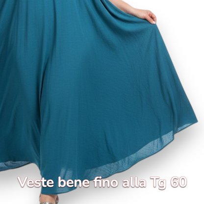 Maxi Abito 100% Viscosa Raula