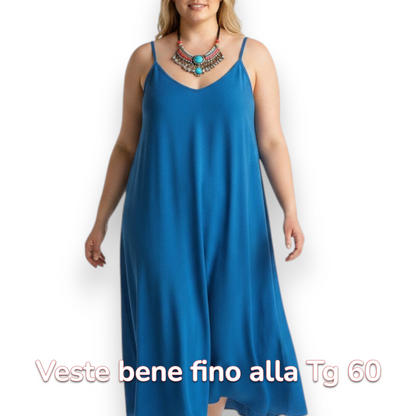 Maxi Abito 100% Viscosa Raula