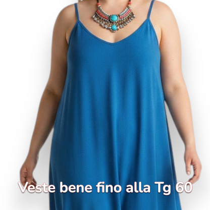 Maxi Abito 100% Viscosa Raula