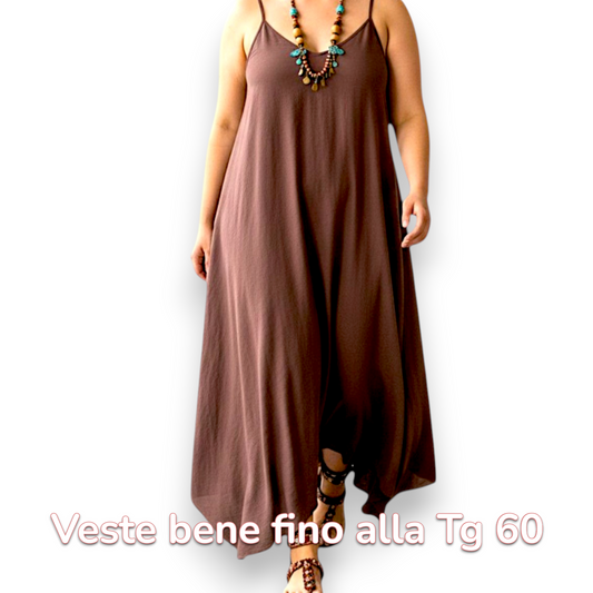 Maxi Abito 100% Viscosa Ruggera