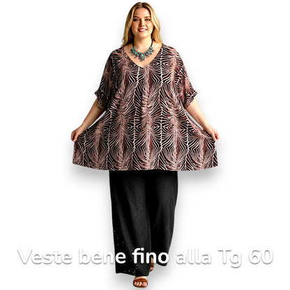 Maxi Maglia  Taglie Forti Elasticizzata Rebecca
