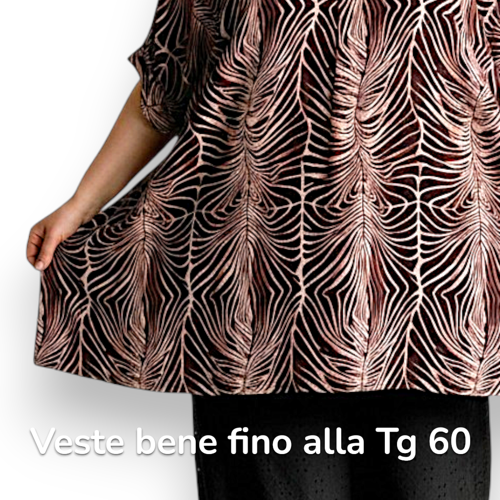 Maxi Maglia  Taglie Forti Elasticizzata Rebecca