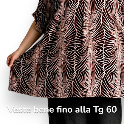 Maxi Maglia  Taglie Forti Elasticizzata Rebecca