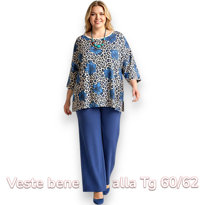 Maxi Maglia  Taglie Forti Elasticizzata Gemma