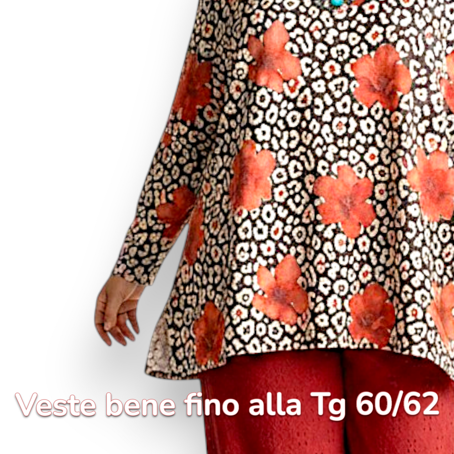 Maxi Maglia  Taglie Forti Elasticizzata Giada