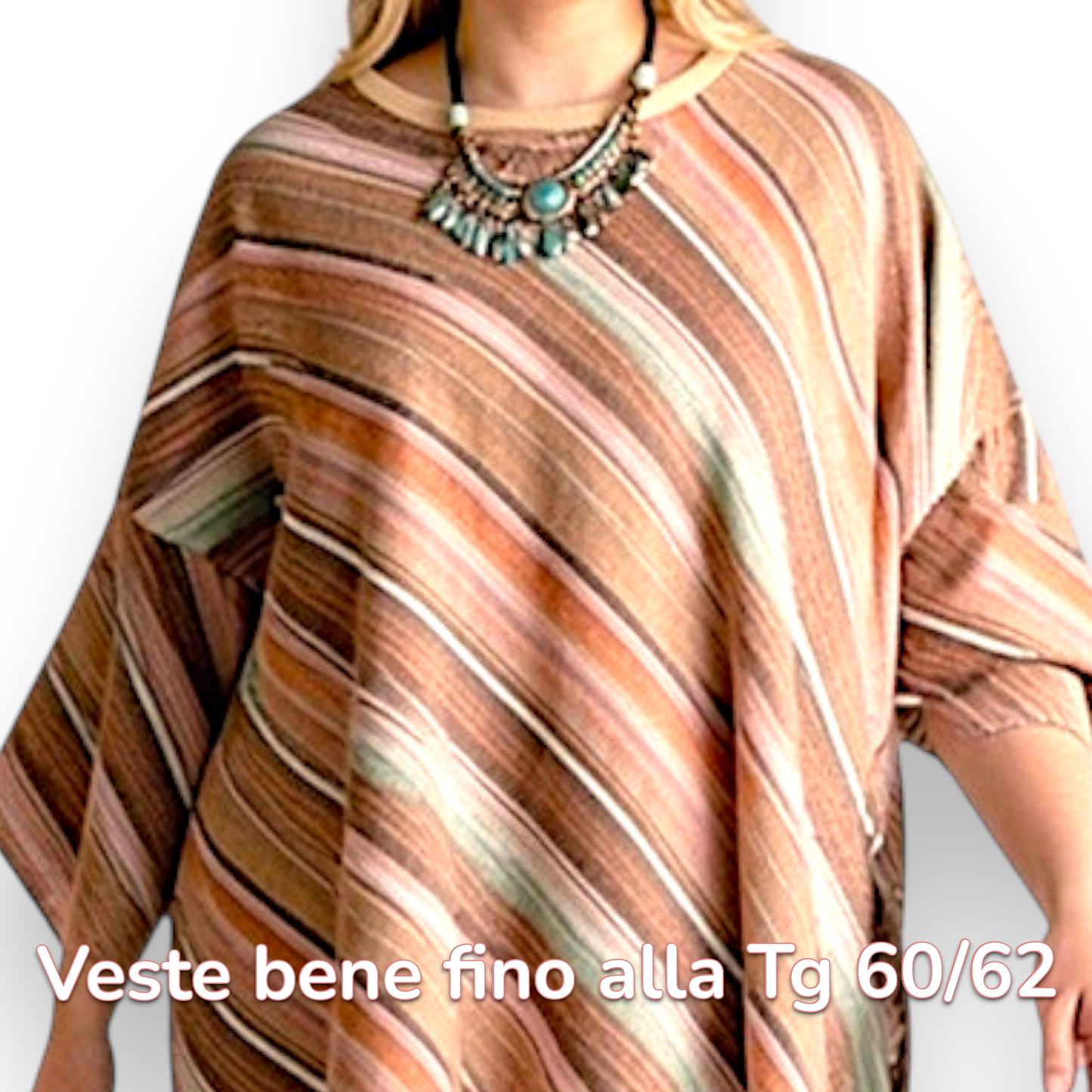 Maxi Maglia  Taglie Forti Elasticizzata Gabriella