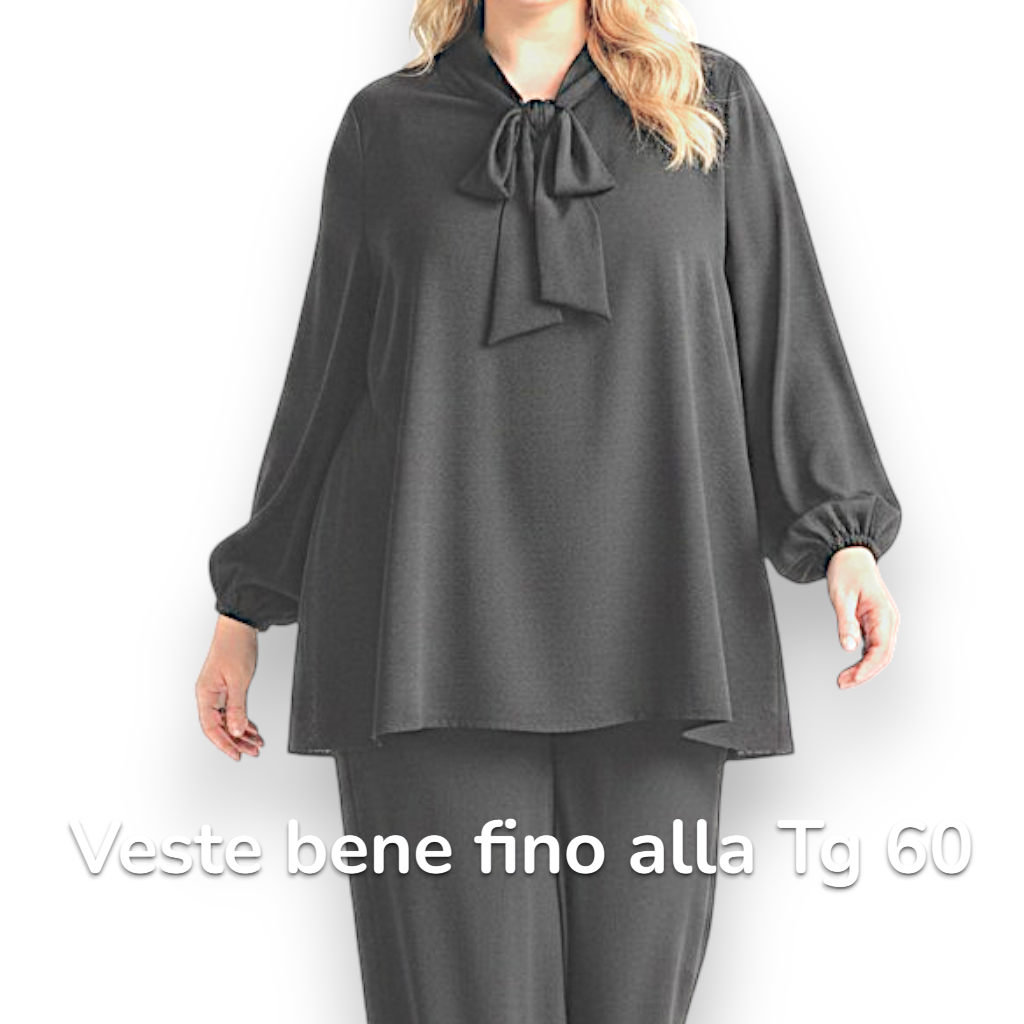 Maxi Maglia con Fiocco Raissa