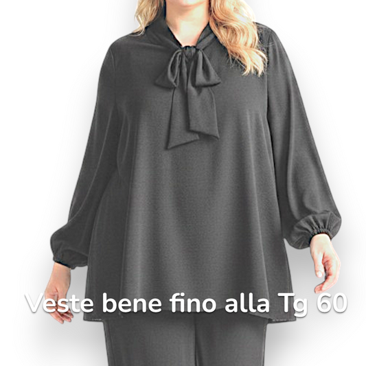 Maxi Maglia con Fiocco Raissa