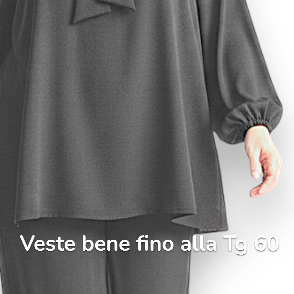 Maxi Maglia con Fiocco Raissa