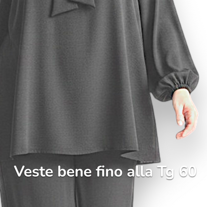 Maxi Maglia con Fiocco Raissa