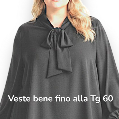 Maxi Maglia con Fiocco Raissa