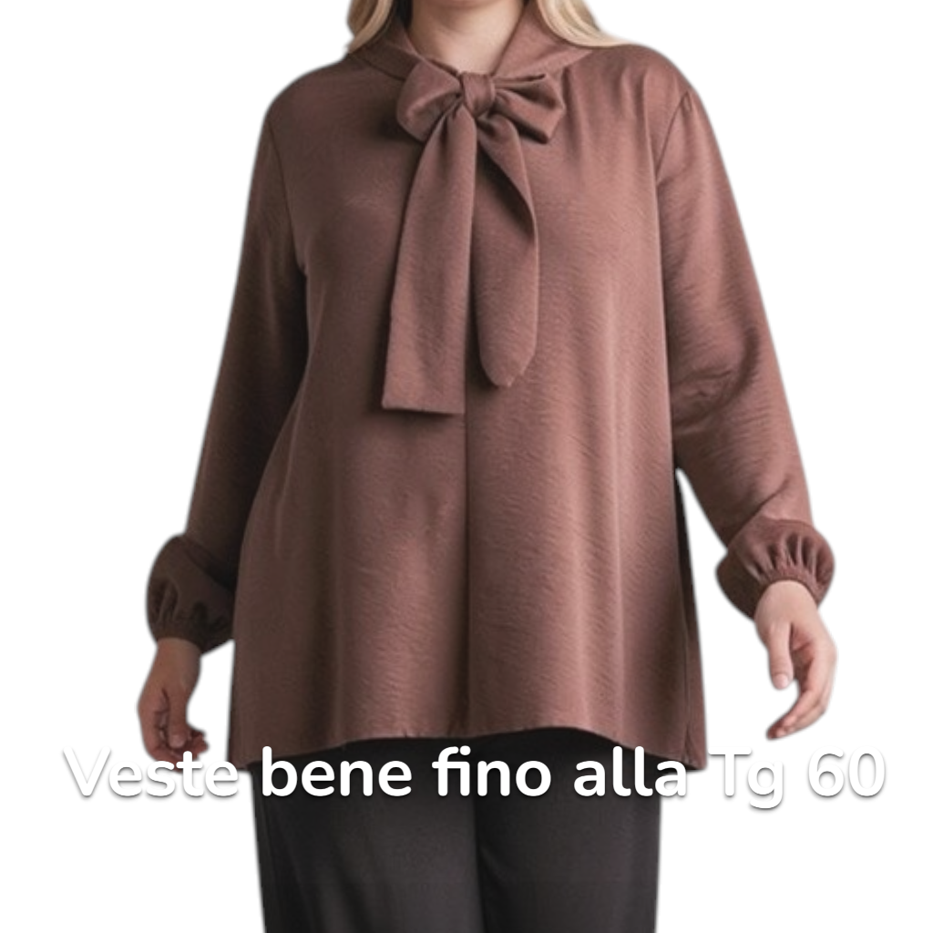 Maxi Maglia con Fiocco Renata